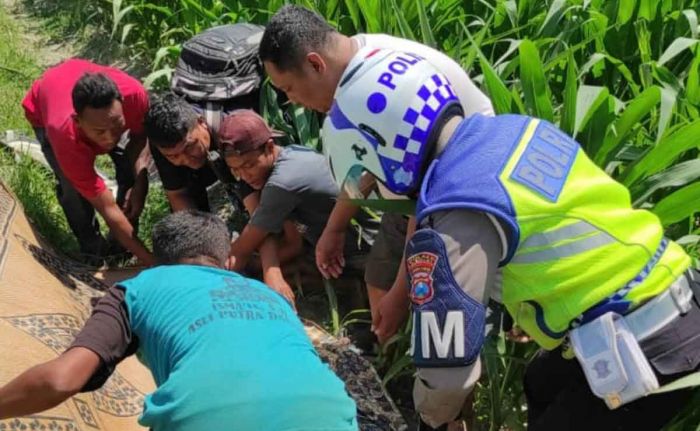 Tertabrak KA Dhoho, Seorang Kakek di Kediri Tewas