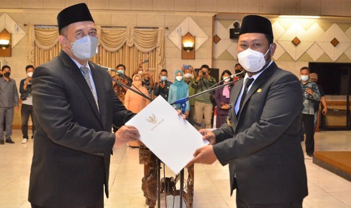 Perbaikan Jalan Rusak Jadi Gebrakan Sekda Gresik Awal Menjabat