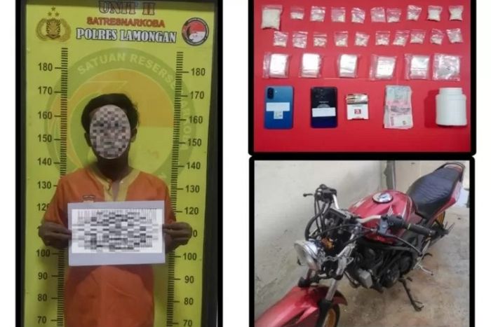 Satresnarkoba Polres Lamongan Ciduk Dua Pengedar Pil Koplo