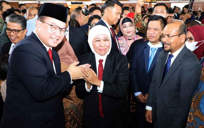 Hadiri Pelantikan Rektor IPB, Gubernur Khofifah Harap Kerja Sama di Sektor Pertanian Hadiri Pelantikan Rektor IPB, Gubernur Khofifah Harap Kerja Sama di Sektor Pertanian
