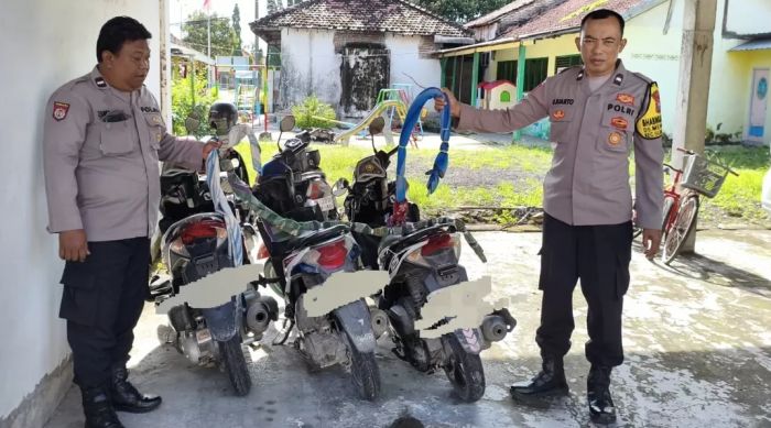 Polsek Sukodadi Lamongan Bubarkan Sekolompok Pemuda yang Hendak Perang Sarung Dini Hari