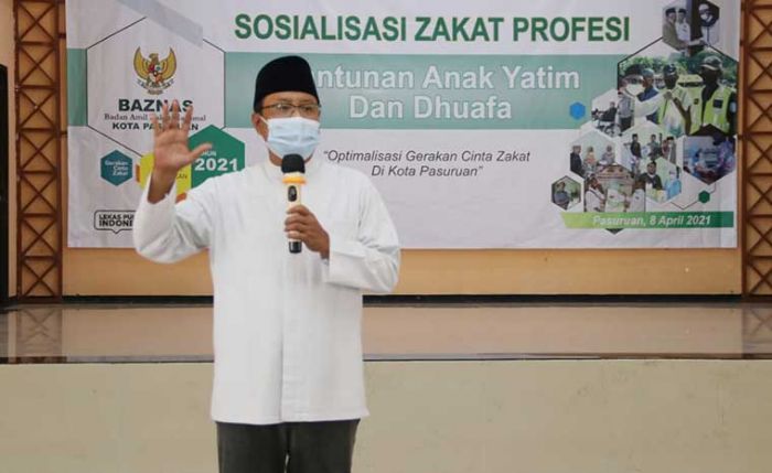 Gus Ipul-Mas Adi Ingin ASN Salurkan Zakat, Infaq, dan Shodaqoh Melalui Baznas Kota Pasuruan