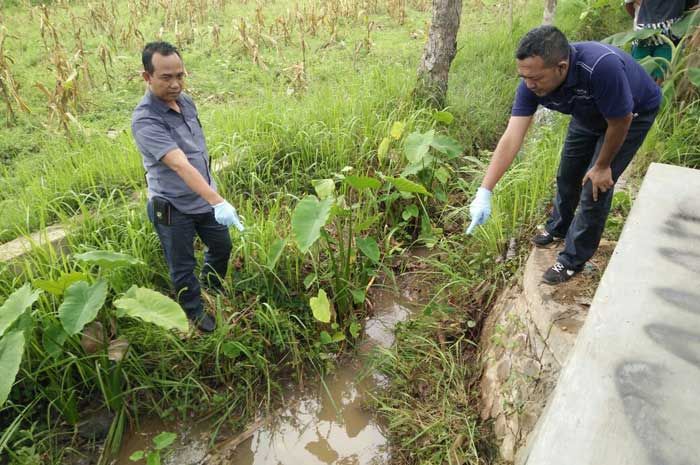 Warga Sumurgung Tuban Ditemukan Meninggal dalam Keadaan Sujud di Parit