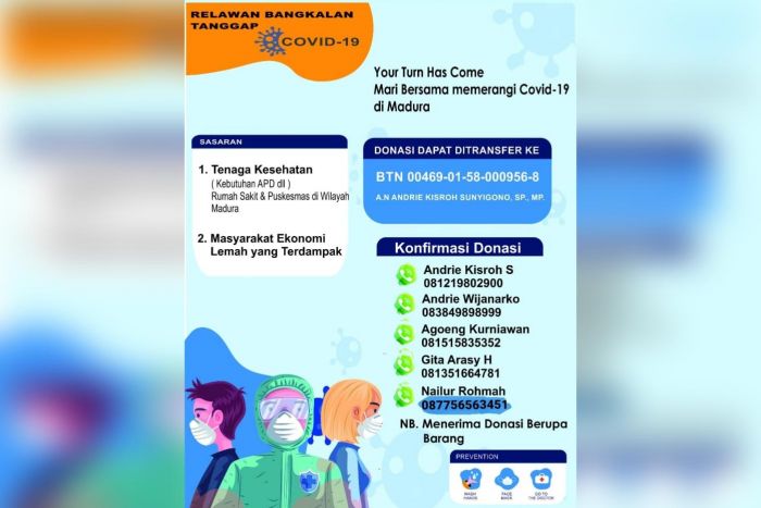 Bantu Atasi Covid-19, Dosen UTM Bentuk Relawan Bangkalan Tanggap Covid-19