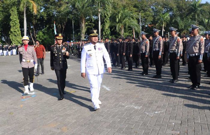 Jadi Irup Peringatan HUT ke-79 Bhayangkara, Bupati Yani Ajak Polres Gresik Sinergi Dorong Investasi