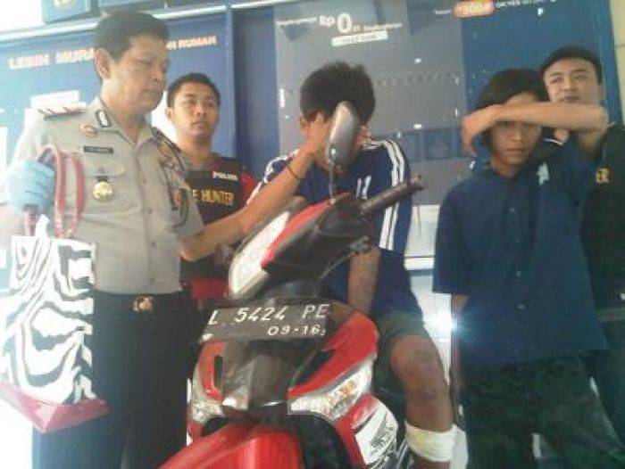 Rampas Tas Isi Keripik, Ditembak