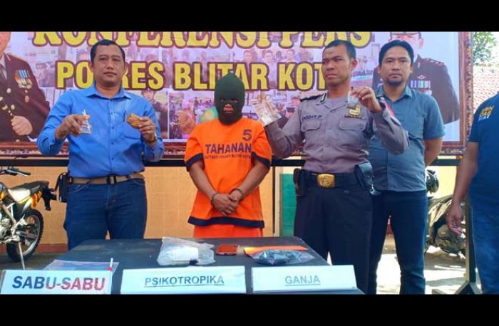 Keluar Lapas, Pecatan PNS Blitar Edarkan Sabu Lagi