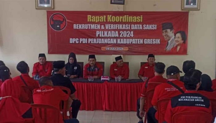 DPC PDIP Gresik Siapkan 1.854 Saksi untuk Pilkada 2024 DPC PDIP Gresik Siapkan 1.854 Saksi untuk Pilkada 2024