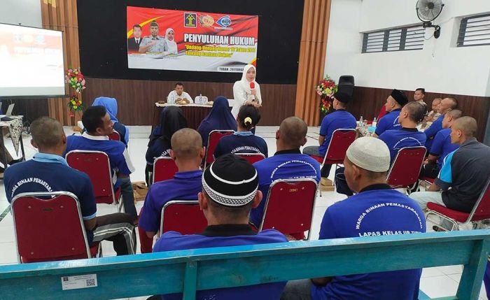 Puluhan WBP Lapas IIB Tuban Dapat Penyuluhan tentang Bantuan Hukum Puluhan WBP Lapas IIB Tuban Dapat Penyuluhan tentang Bantuan Hukum