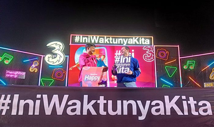 Dukung Gerakan #IniWaktunyaKita, Tri Launching Perdana Happy Dukung Gerakan #IniWaktunyaKita, Tri Launching Perdana Happy