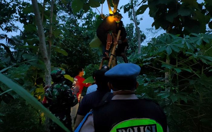 ​Hilang Tiga Hari, Pria di Blitar Ditemukan Tewas Menggantung di Pohon