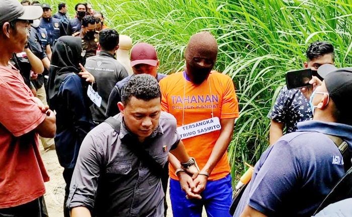 Tolak Hubungan Intim, Wanita di Kediri Dihabisi Pacar, Direkonstruksi, Korban Sempat Tampar Pelaku Tolak Hubungan Intim, Wanita di Kediri Dihabisi Pacar, Direkonstruksi, Korban Sempat Tampar Pelaku