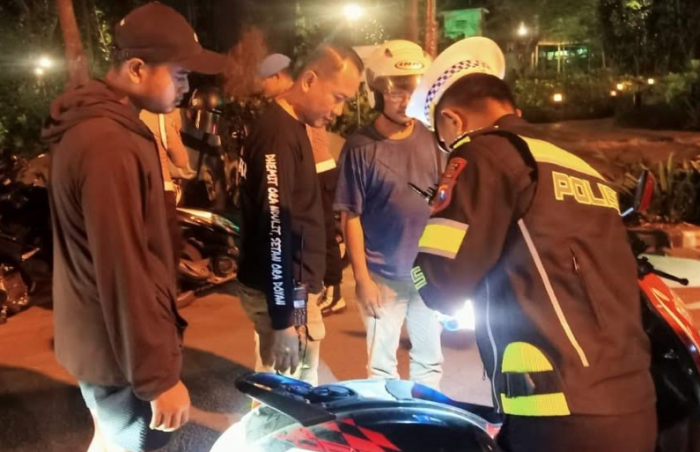 Wujudkan Rasa Aman Pemudik, Polres Kediri Kota Gelar Cipkon Harkamtibmas