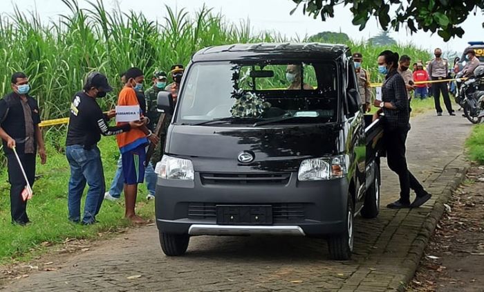 Gelar Reka Ulang Kasus Pembunuhan Remaja di Desa Gelang Sidoarjo, Pelaku Peragakan 28 Adegan