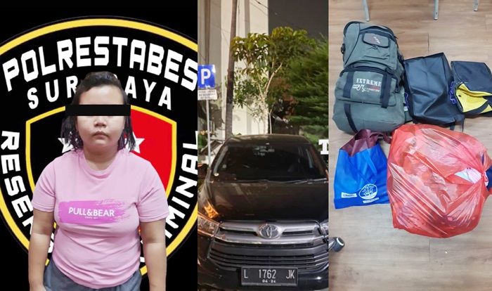 Gelapkan Dua Mobil Rental Sekaligus, Wanita Bojonegoro Diringkus Polrestabes Surabaya di Tempat Kos Gelapkan Dua Mobil Rental Sekaligus, Wanita Bojonegoro Diringkus Polrestabes Surabaya di Tempat Kos