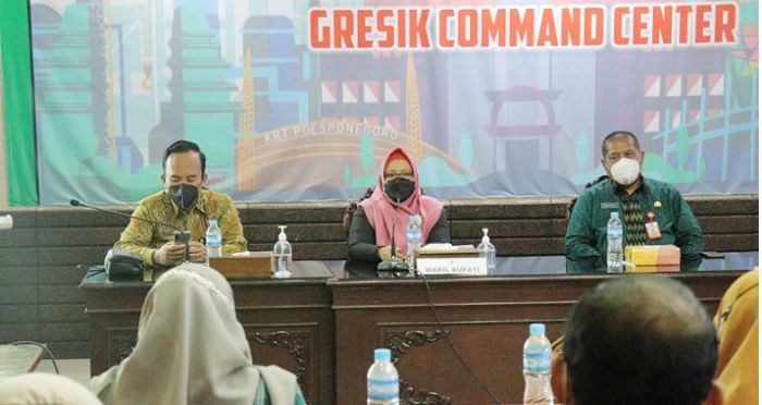 Rapat Evaluasi KLA 2022, Pemkab Gresik Targetkan Raih Predikat Tingkat Madya