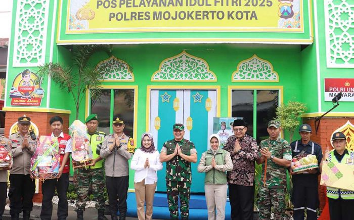 Wujudkan Kelancaran dan Keamanan Mudik Lebaran, Forkopimda Kota Mojokerto Tinjau Posyan-Pospam Wujudkan Kelancaran dan Keamanan Mudik Lebaran, Forkopimda Kota Mojokerto Tinjau Posyan-Pospam