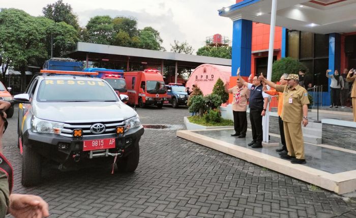 Gerak Cepat, Pemprov Jatim Kirim Bantuan Penanganan Korban Gempa di Cianjur