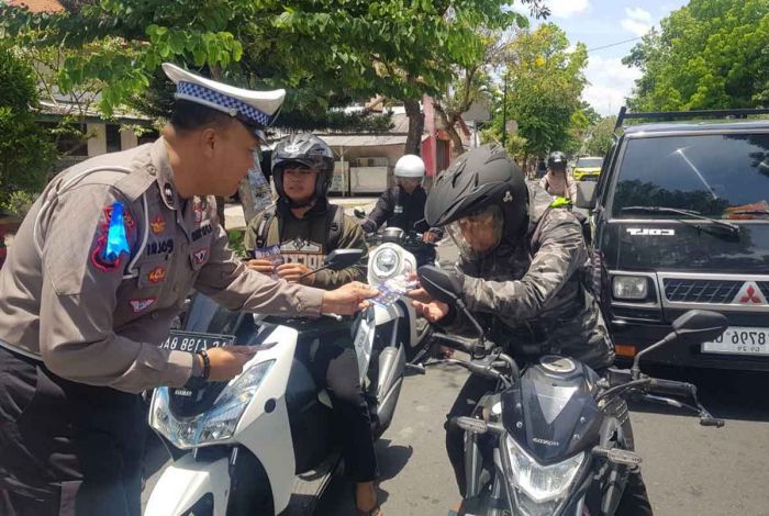 Satlantas Polres Blitar Kota: Pengendara di Bawah Umur Dominasi Pelanggaran Operasi Zebra Semeru Satlantas Polres Blitar Kota: Pengendara di Bawah Umur Dominasi Pelanggaran Operasi Zebra Semeru