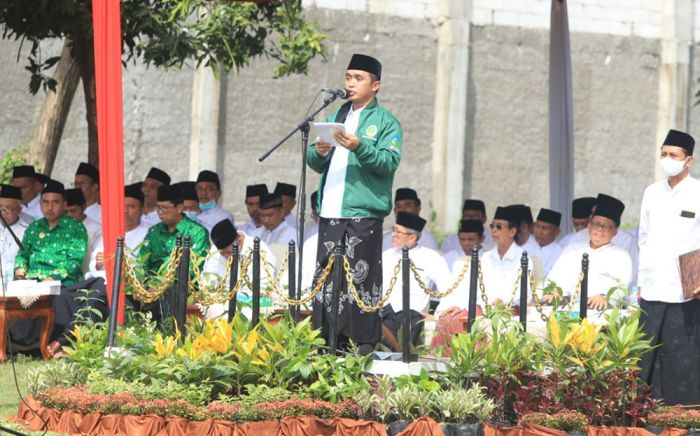 Pimpin Apel HSN di Pondok Pesantren Bayt Al Hikmah, Mas Adi Beber Peran Santri di Kota Pasuruan