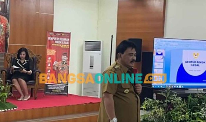 Gempur Rokok Ilegal, Bupati Nganjuk Sebut Peran Media Begitu Penting