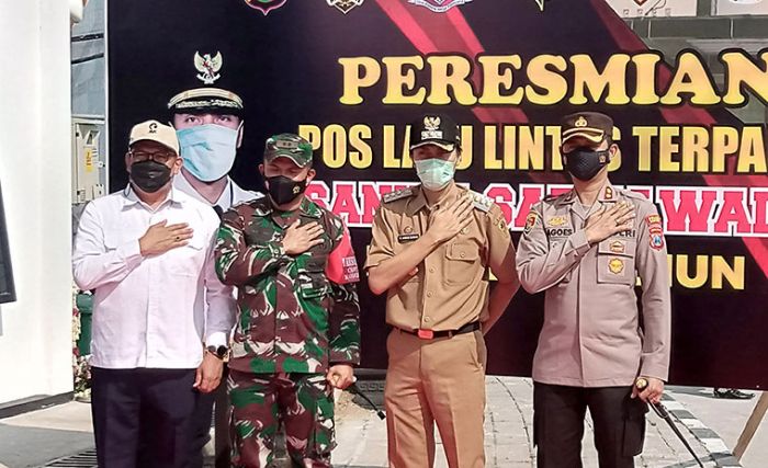Beroperasi 24 Jam, Pos Lantas Exit Tol Dumpil Diresmikan Bupati dan Kapolres Madiun Beroperasi 24 Jam, Pos Lantas Exit Tol Dumpil Diresmikan Bupati dan Kapolres Madiun