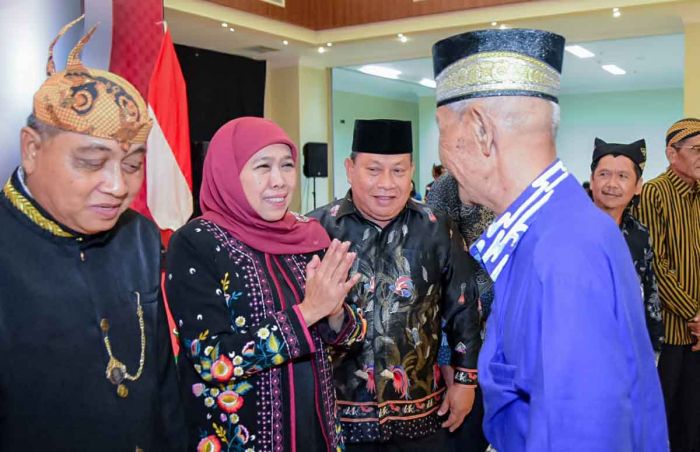 Gubernur Khofifah ​Hadiri Forum Silaturahmi dengan Masyarakat Asal Jatim di Papua Barat Daya