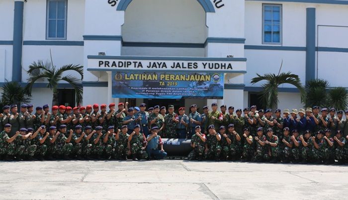 Tingkatkan Kemampuan Tempur, Koarmada II Gelar Latihan Peranjauan Tingkatkan Kemampuan Tempur, Koarmada II Gelar Latihan Peranjauan