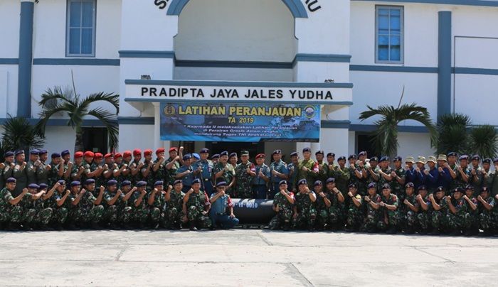 Tingkatkan Kemampuan Tempur, Koarmada II Gelar Latihan Peranjauan