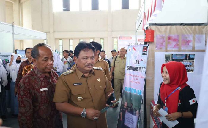 Dongkrak Peluang Kerja, Pemkab Nganjuk Gelar Job Fair dan Edu Fair Expo 2023 Dongkrak Peluang Kerja, Pemkab Nganjuk Gelar Job Fair dan Edu Fair Expo 2023