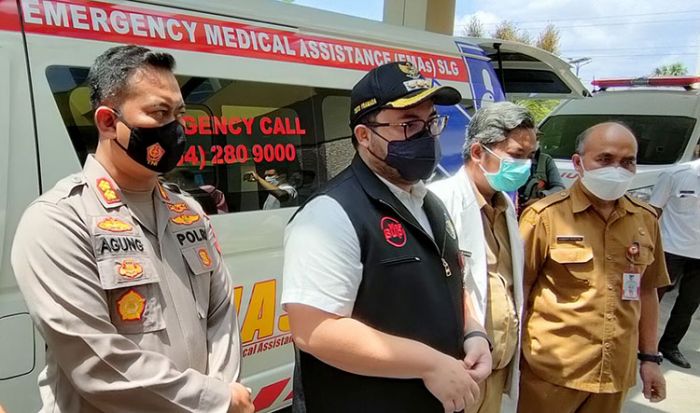 Resmikan iCVC, NICU-PICU, dan EMAs, Bupati Kediri Minta RSUD SLG Berikan Layanan Kesehatan Maksimal