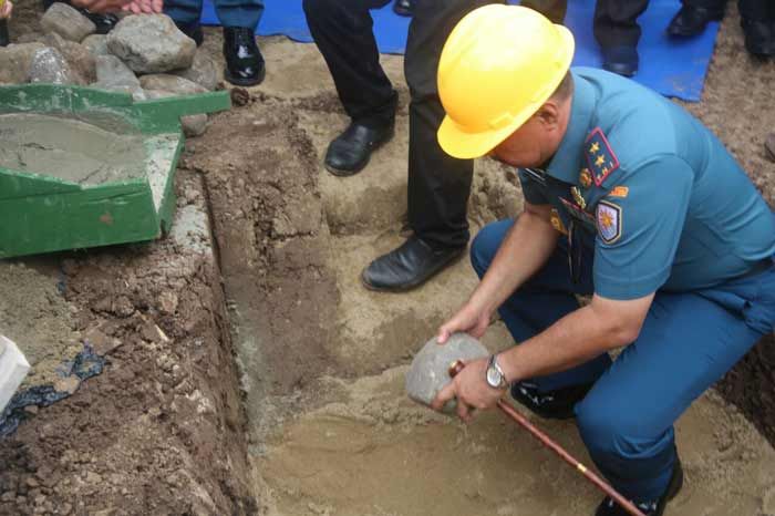Pangarmatim Letakkan Batu Pertama Pembangunan Lanal Kwandang Gorontalo Pangarmatim Letakkan Batu Pertama Pembangunan Lanal Kwandang Gorontalo