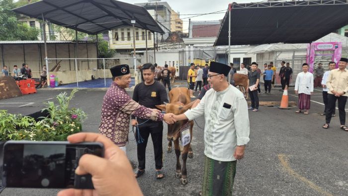 PCNU Surabaya Terima Sapi Kurban dari Gubernur hingga Mitra Kelembagaan, Distribusi Pakai Undian