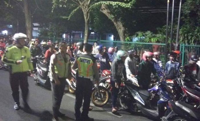 Razia Balap Liar di Alun-alun Sidoarjo, Polisi Jaring 300 Motor