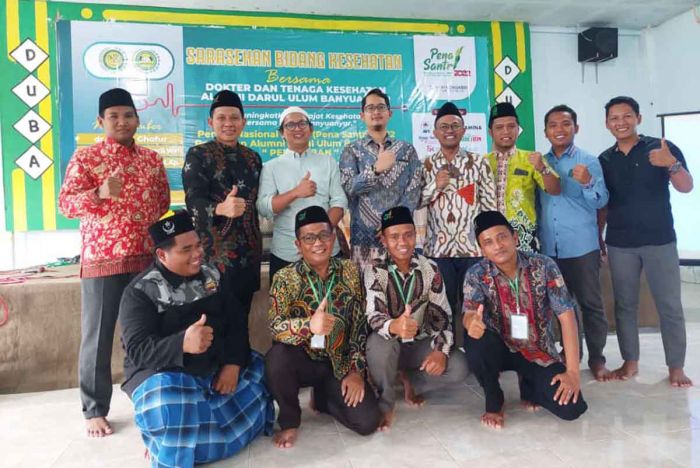 Gelar Sarasehan, Alumni Pesantren Darul Ulum Banyuanyar Pamekasan akan Bangun Rumah Sakit Peradaban