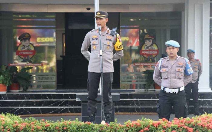 Ini Pesan Kapolres Pasuruan saat Pimpin Apel Kesiapan Pengamanan Natal 2023