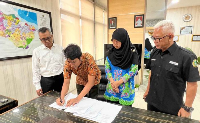 Kantah Kabupaten Pasuruan Laksanakan Serah Terima Protokol PPAT Kantah Kabupaten Pasuruan Laksanakan Serah Terima Protokol PPAT