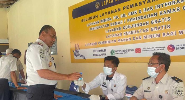 Lapas Pamekasan Gelar Tes Urine Dadakan, Semua Petugas dan Napi Negatif Narkoba