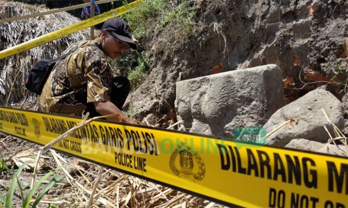 BPCB Trowulan Cek Lokasi Penemuan Kepala Kala di Gedog, Kota Blitar BPCB Trowulan Cek Lokasi Penemuan Kepala Kala di Gedog, Kota Blitar