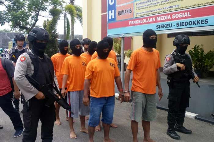 Seminggu, Satreskoba Polres Mojokerto Ringkus Enam Pengedar Sabu Seminggu, Satreskoba Polres Mojokerto Ringkus Enam Pengedar Sabu