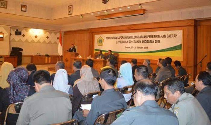 Gresik Masuk Peringkat ke-11 LPPD se -Jatim