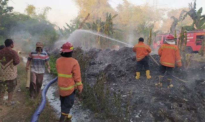 Limbah Karbon Milik Timan Terbakar