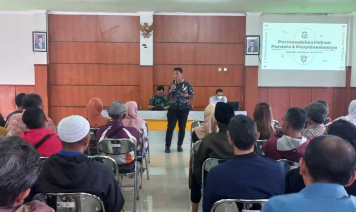 Program Jaga Desa, Kejari Batu Beri Penyuluhan Hukum pada Warga Ngaglik