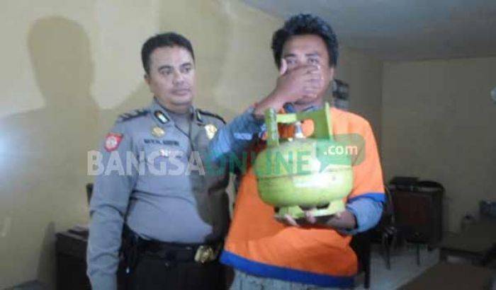 Curi Elpiji untuk Anaknya yang Sakit, Warga Madura di Sidoarjo ini Dimassa