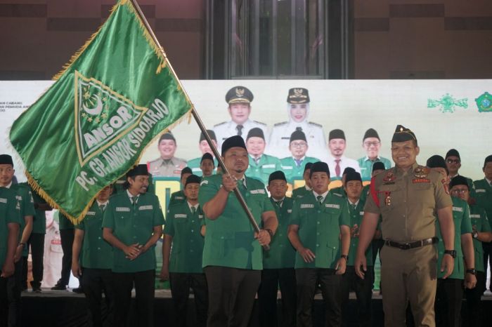 Usung Gerakan Diginomic, PC GP Ansor Sidoarjo 2024-2028 Resmi Dilantik