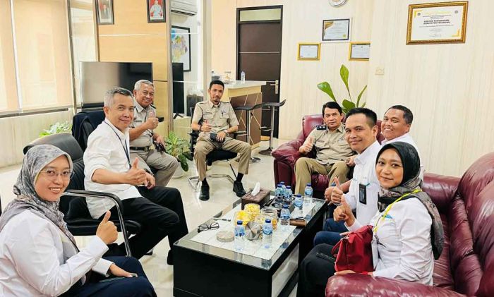 Koordinasi Aset, Kantah Kabupaten Pasuruan Terima Kunker PLN UP3 Malang