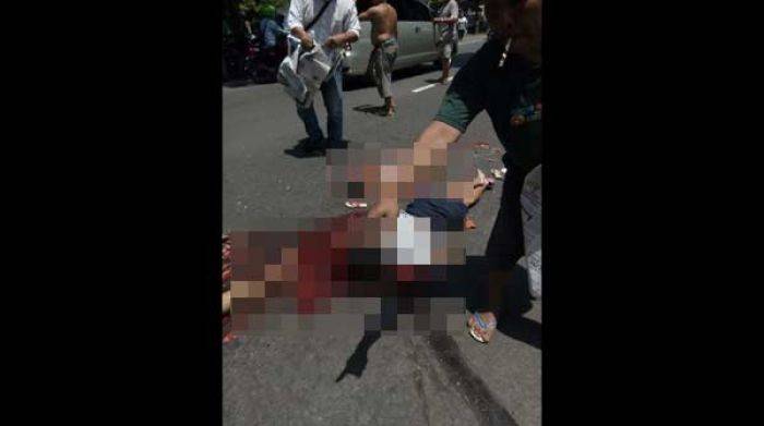 Kecelakaan di Raya Punokawan Sidoarjo, 3 Bersaudara Tewas Seketika Terlindas Trailer Kecelakaan di Raya Punokawan Sidoarjo, 3 Bersaudara Tewas Seketika Terlindas Trailer