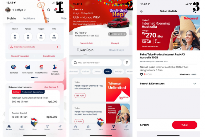 Cara Mudah Tukarkan Poin Telkomsel Jadi Kuota Internet Cara Mudah Tukarkan Poin Telkomsel Jadi Kuota Internet