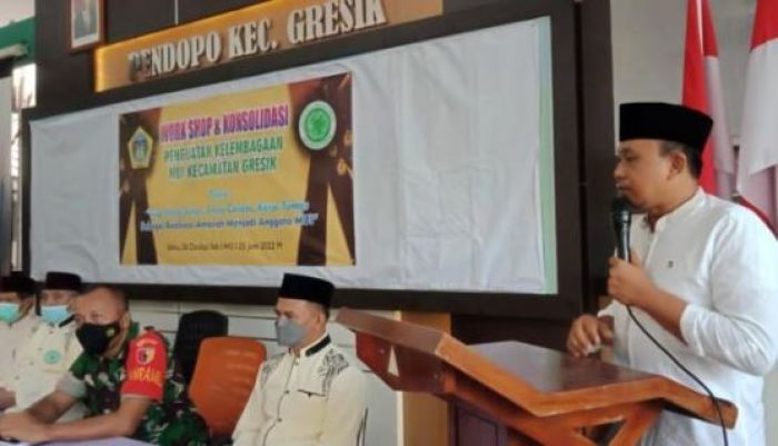 Cegah Tindakan Penistaan Agama, Camat Gresik Gelar Konsolidasi dengan MUI Cegah Tindakan Penistaan Agama, Camat Gresik Gelar Konsolidasi dengan MUI
