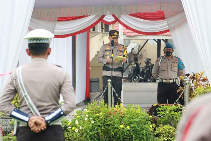 Jelang Nataru, Kapolres Mojokerto Kota Ingatkan Tetap Waspada dan Jangan Underestimate